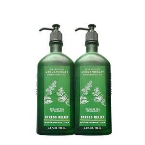 Bath & Body Works Aromatherapy Eucalyptus + Spearmint Body Lotion Set